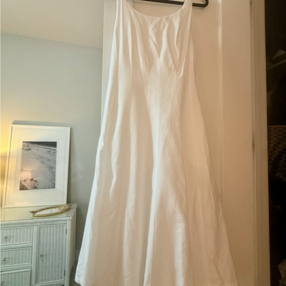 White Midi Dress